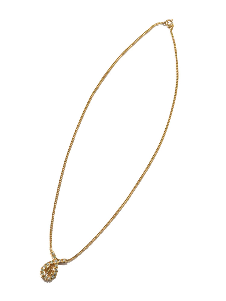 Christian Diorロゴネックレス