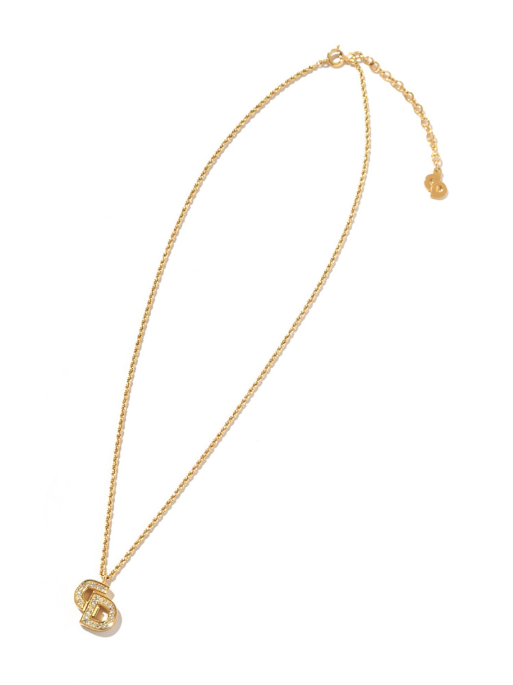 Christian Diorロゴネックレス