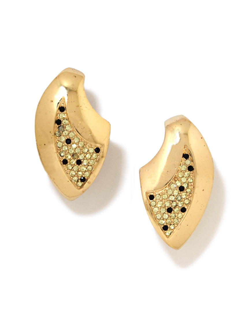 Christian Diorストーンイヤリング