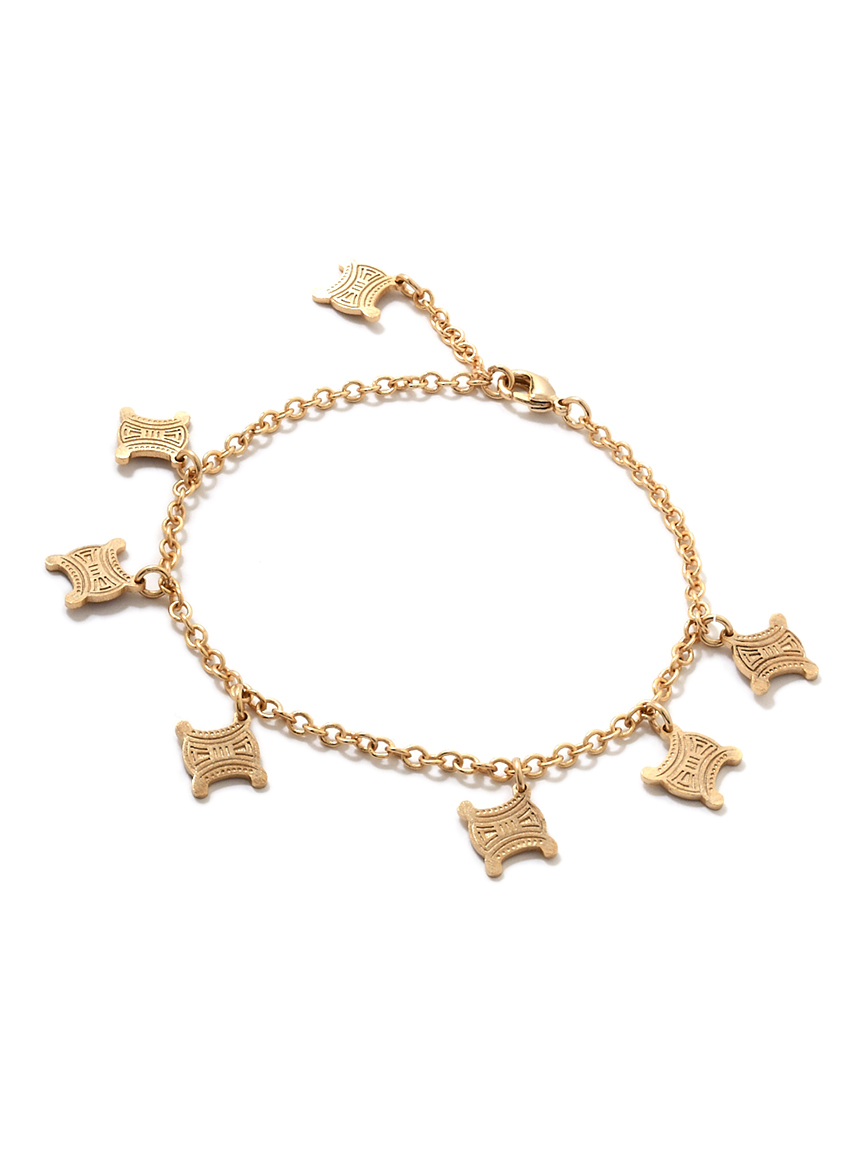 CELINEブラゾンロゴブレスレット