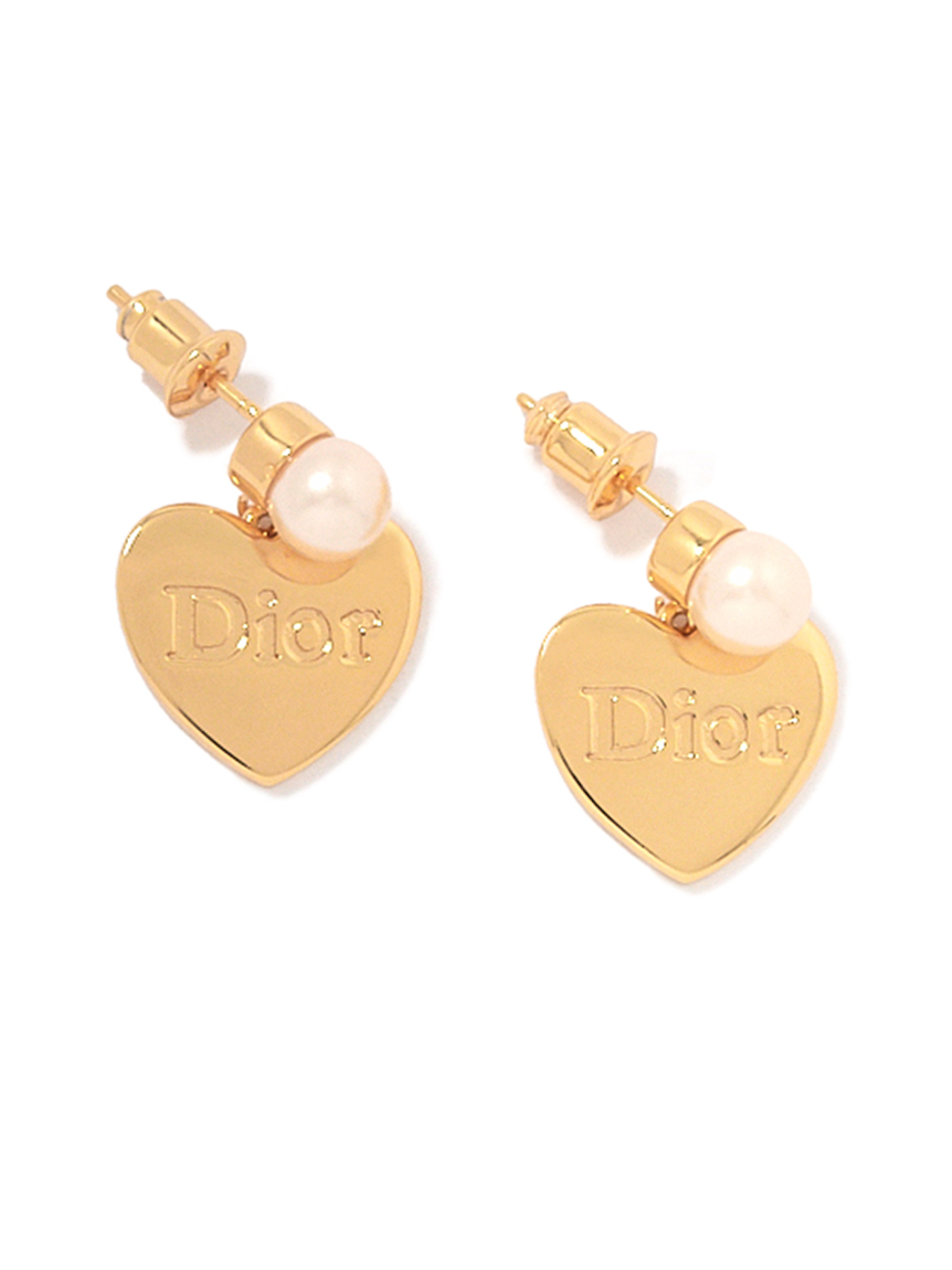 Christian Dior ロゴハートピアス ヴィンテージアクセサリー ヴィンテージ商品 Vintage Item Lily Brown リリーブラウン の通販サイト 公式