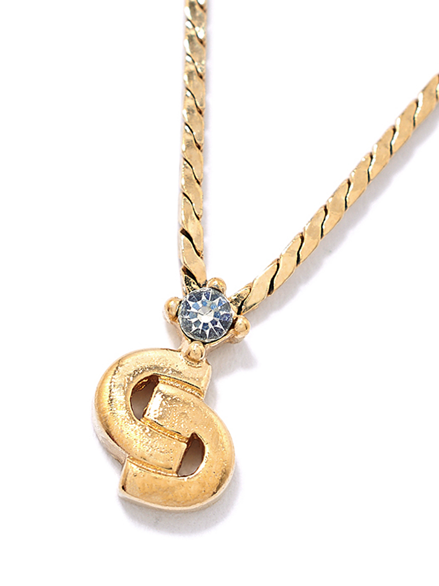 Christian Dior CDロゴネックレス(ヴィンテージアクセサリー