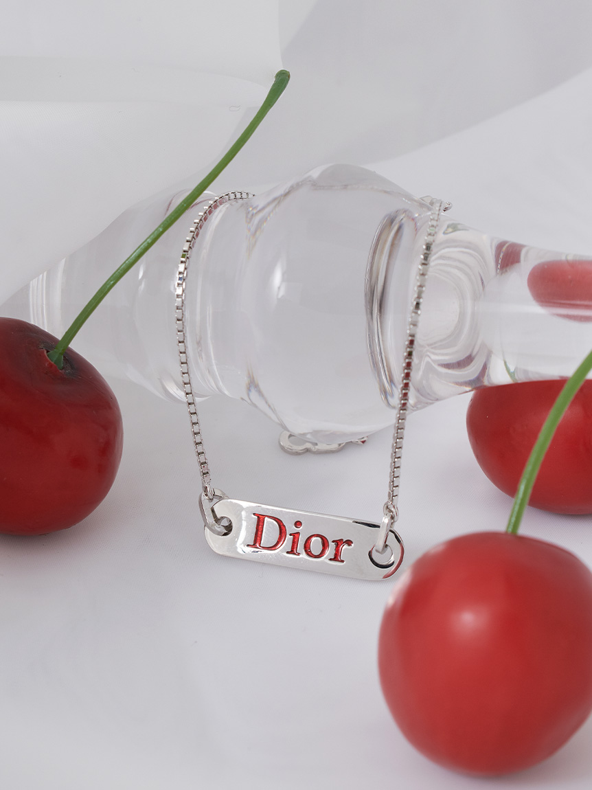Christian Dior ロゴブレスレット(ヴィンテージアクセサリー