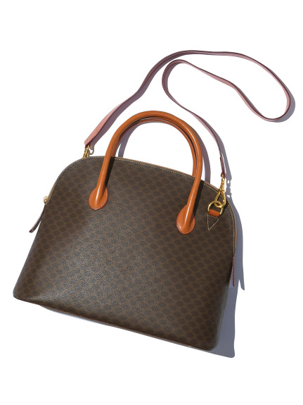 CELINE マカダムモノグラム2wayハンドバッグ