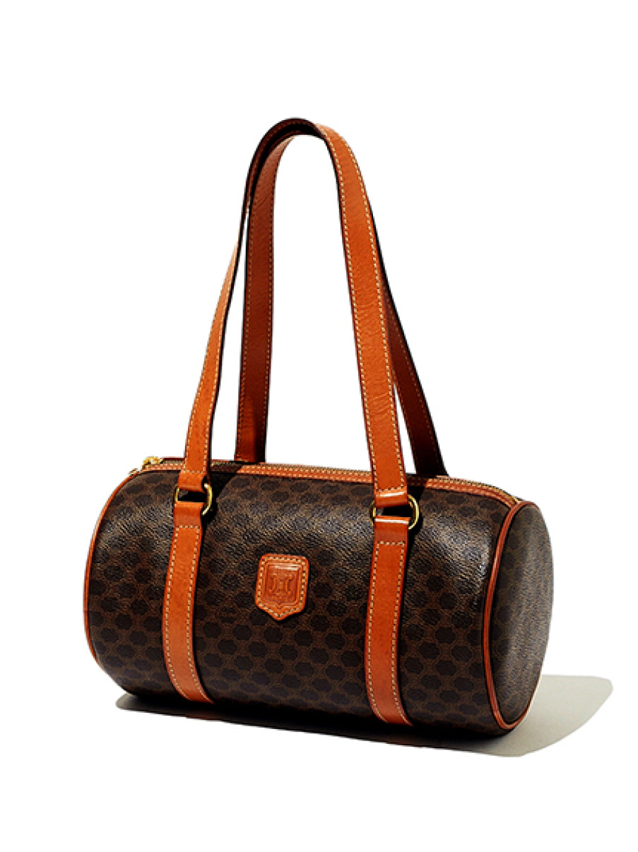 Celine マカダムモノグラム筒ボストンバッグ ヴィンテージバッグ ヴィンテージ商品 Vintage Item Lily Brown リリーブラウン の通販サイト 公式