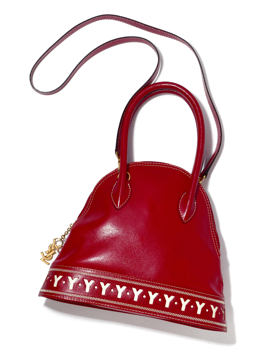 YSLエンボス2wayショルダー