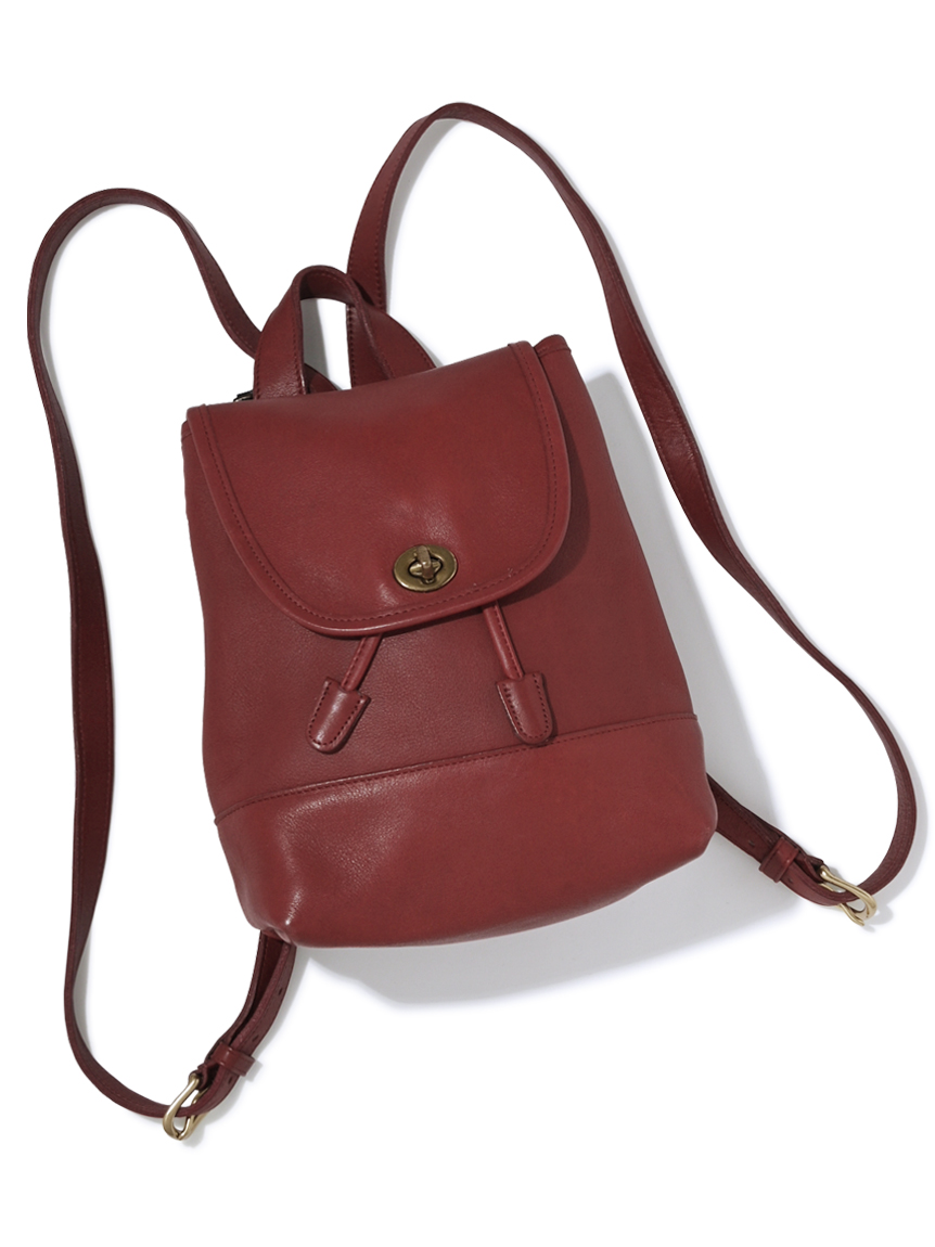 COACH ソフトレザーリュック(ヴィンテージバッグ)|ヴィンテージ商品