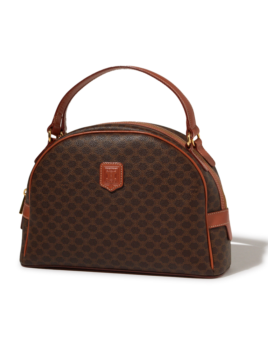 ⭐良品⭐CELINE　マカダム　トリンオフ　ハンドバッグ CELINE 未使用保管品 セリーヌ マカダム ブラゾン トリオンフ 柄