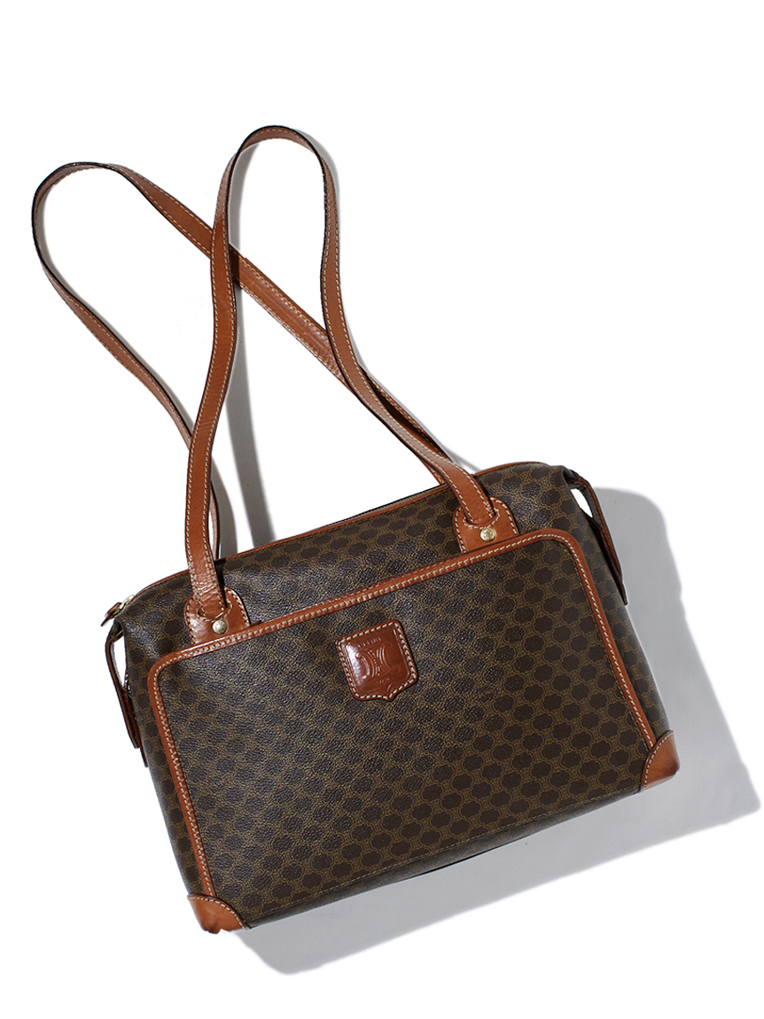CELINE マカダムモノグラムトート(ヴィンテージバッグ