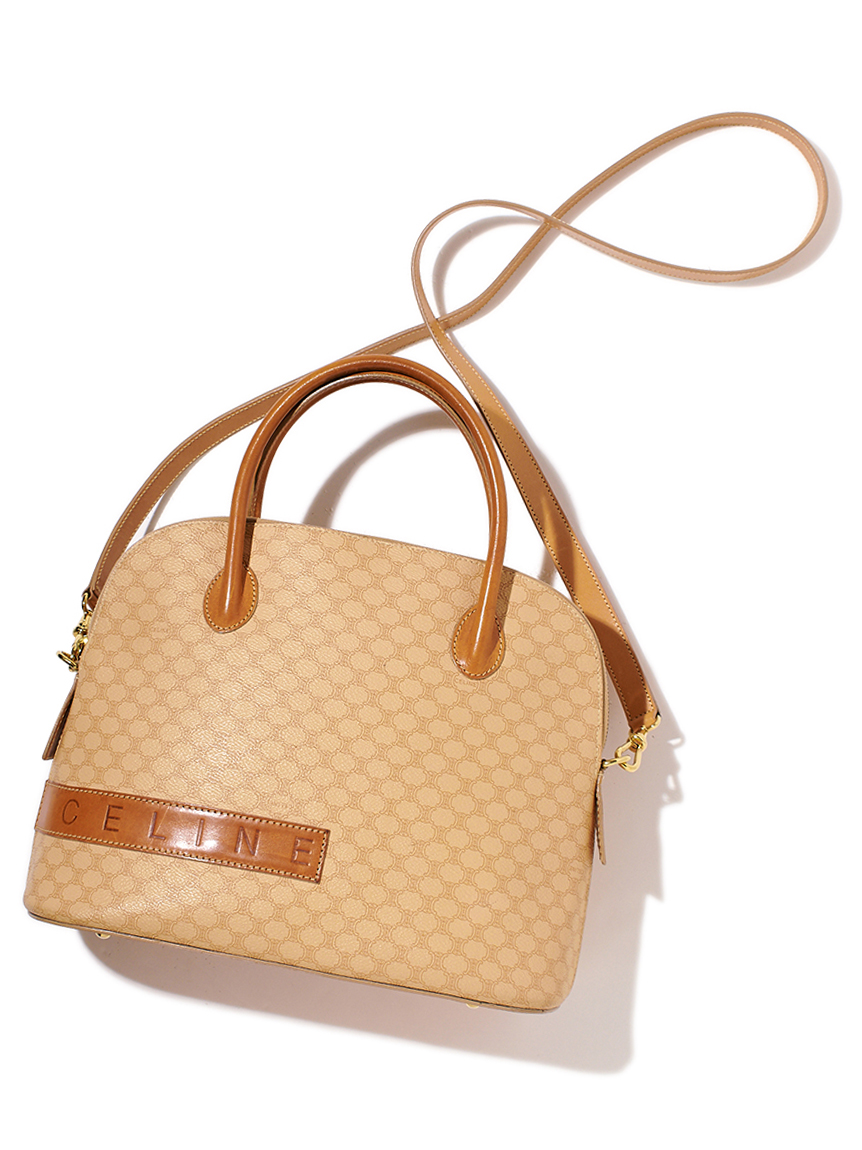CELINE マカダムモノグラム2wayショルダー(ヴィンテージバッグ