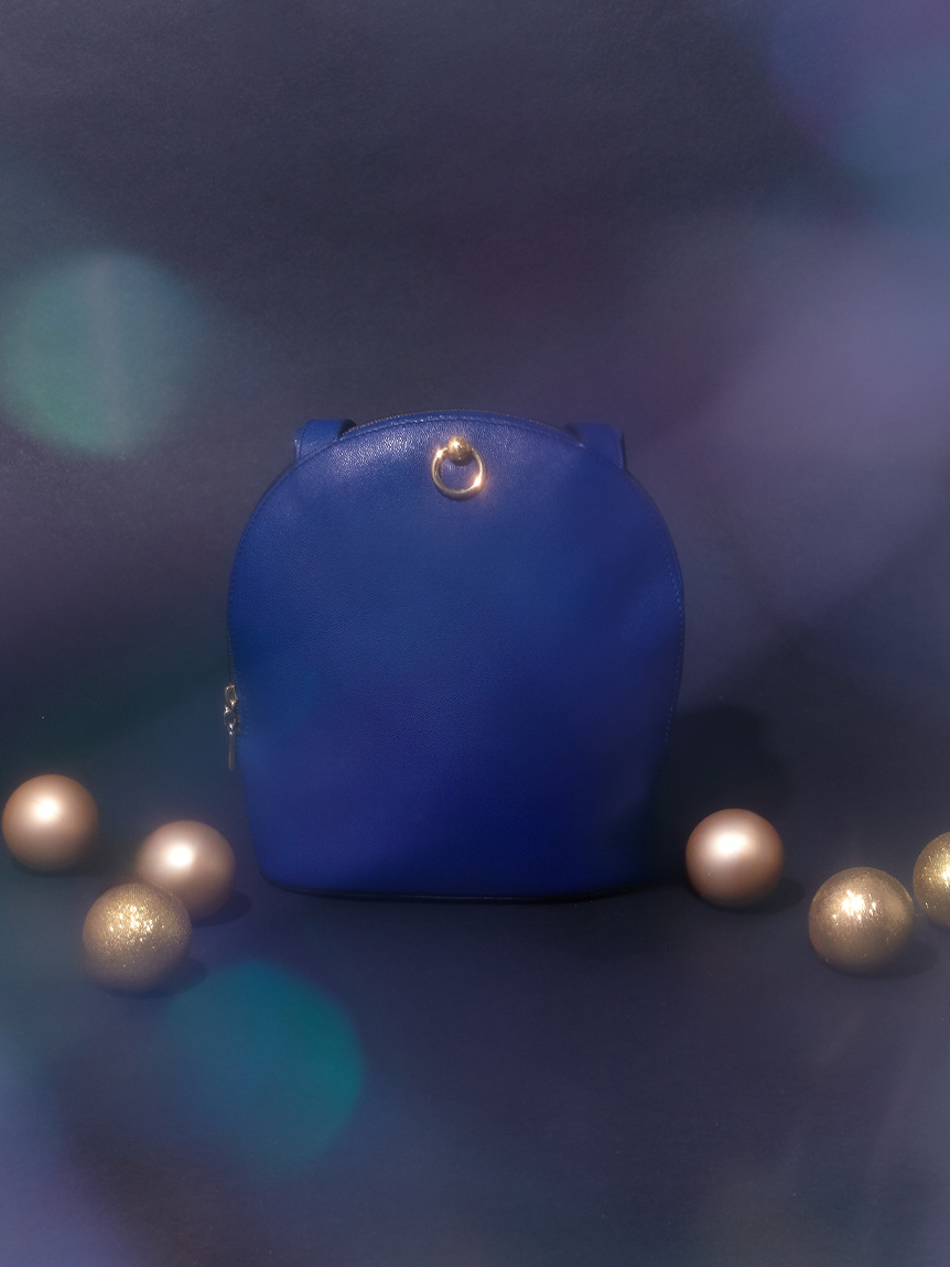 CELINE ロゴリングZIPショルダー(ヴィンテージバッグ