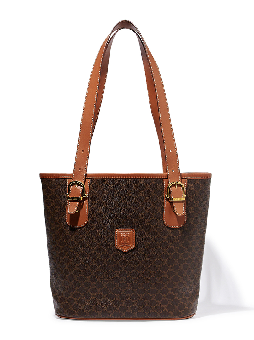 CELINE マカダムモノグラムトート(ヴィンテージバッグ