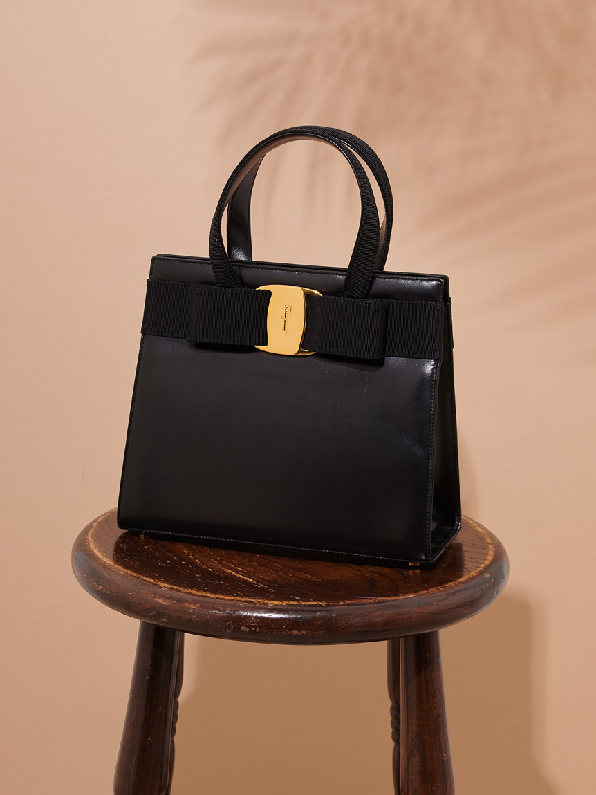 Salvatore Ferragamo ヴァラカーフ2wayショルダー(ヴィンテージ