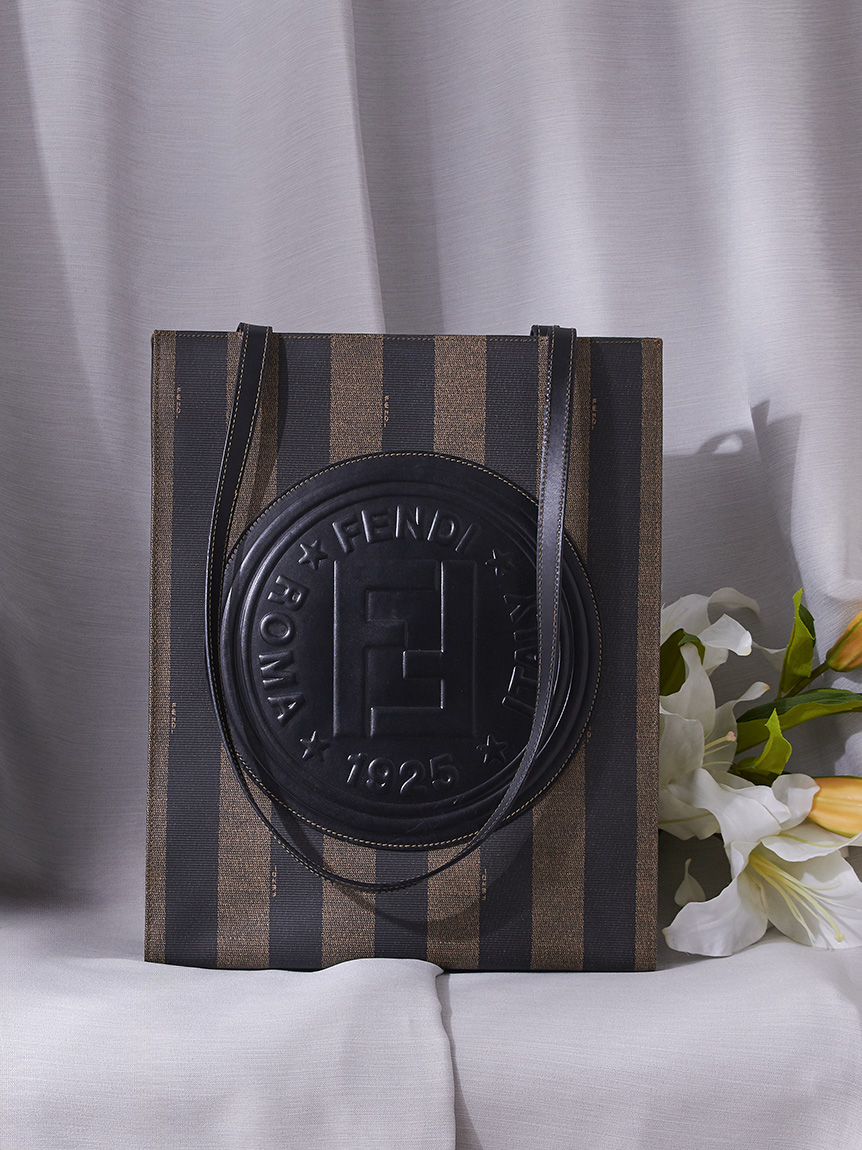FENDI ペカンスクエアトート(ヴィンテージバッグ)｜ヴィンテージ商品