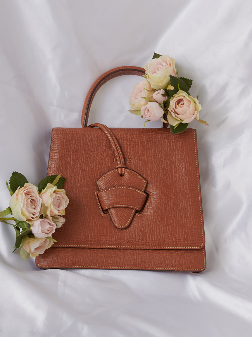LOEWEバルセロナハンドバッグ(ヴィンテージバッグ)｜ヴィンテージ商品