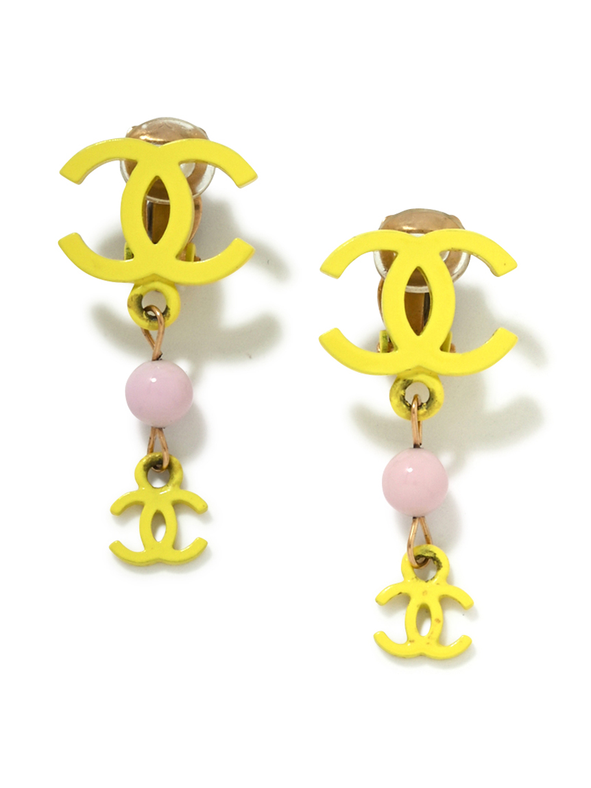 CHANEL ココマーククローバーイヤリング(ヴィンテージアクセサリー ...