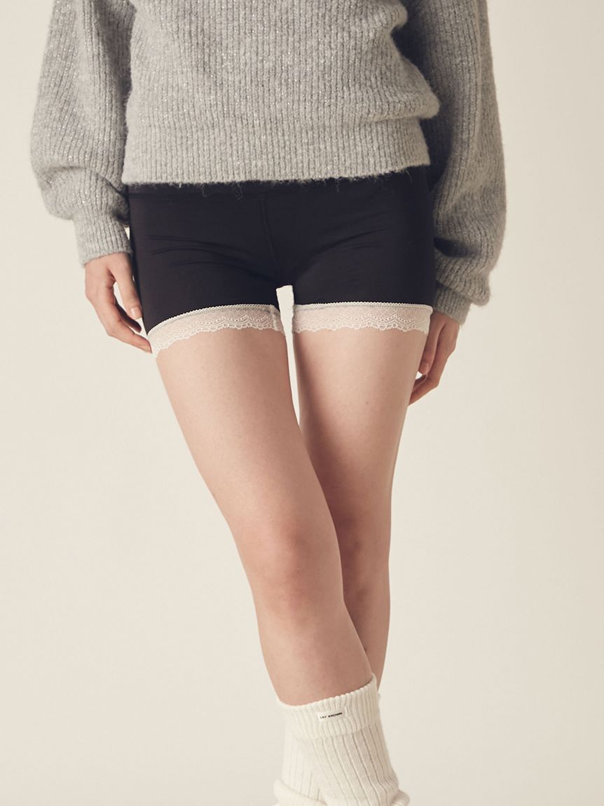 LILY BROWN Lingerie】メルティヒートショートパンツ（吸湿発熱機能付