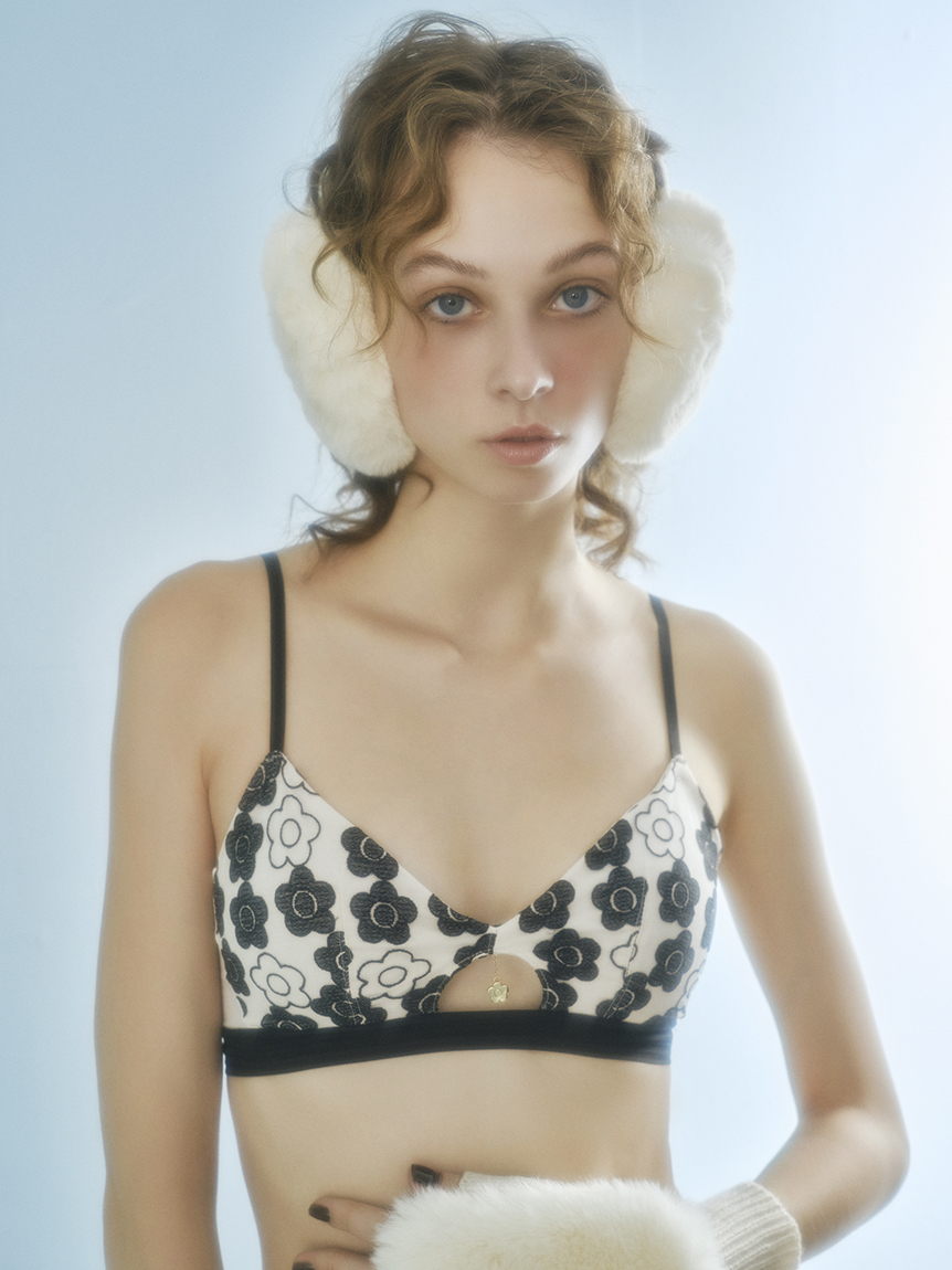 LILY BROWN×MARY QUANT】【LILY BROWN Lingerie】デイジーノンワイヤー