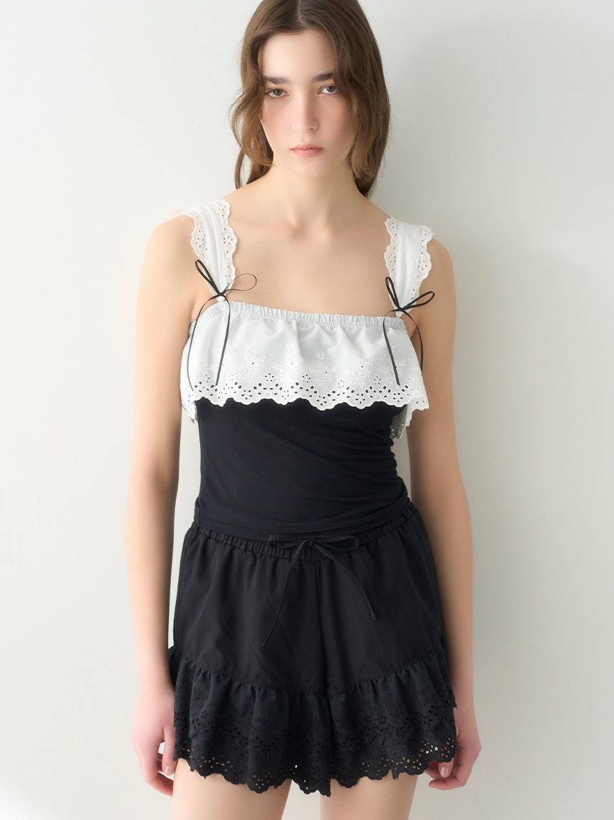 LILY BROWN Lingerie】2wayレーシーカップイントップス