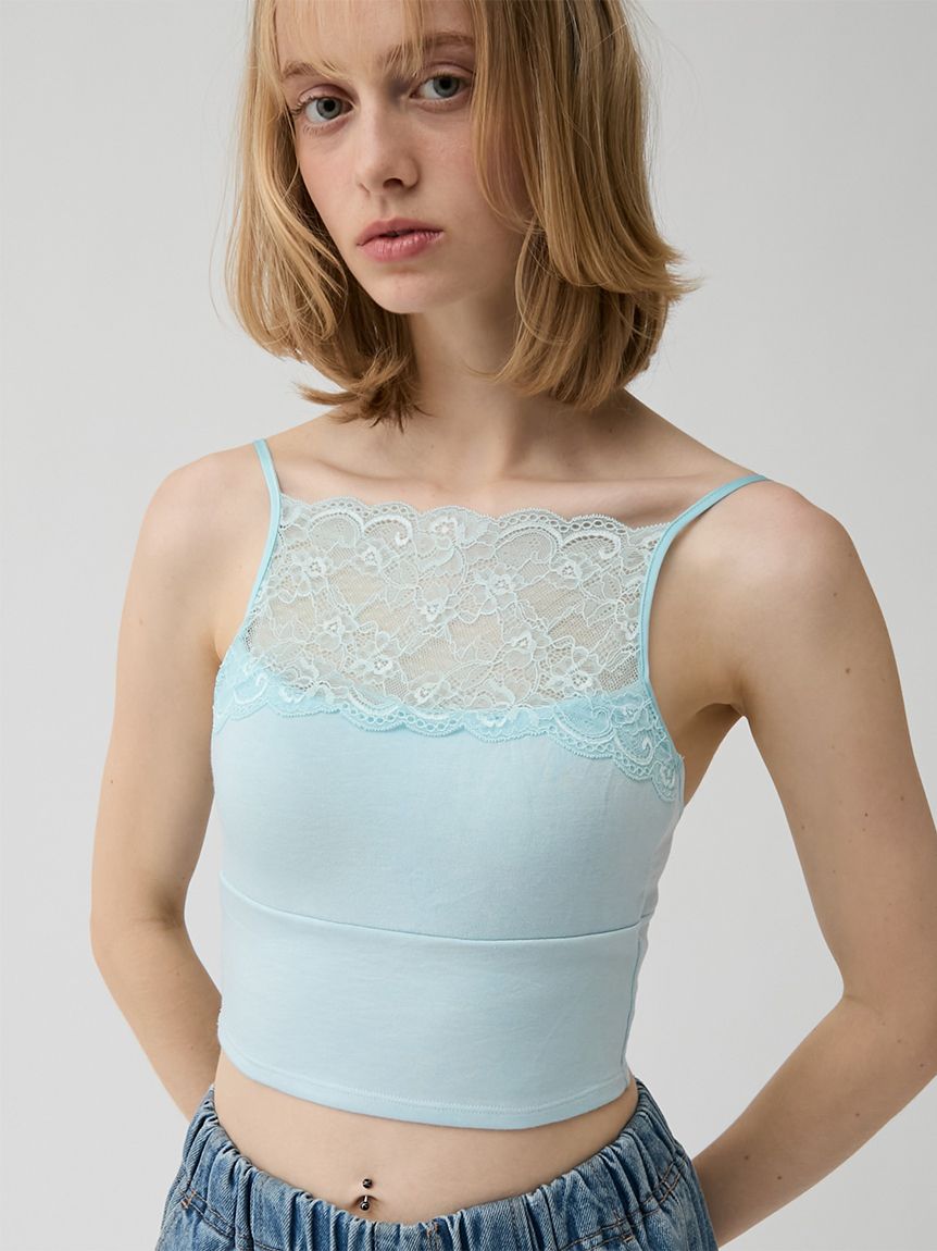 LILY BROWN Lingerie】ハイフロントレースブラレット(その他