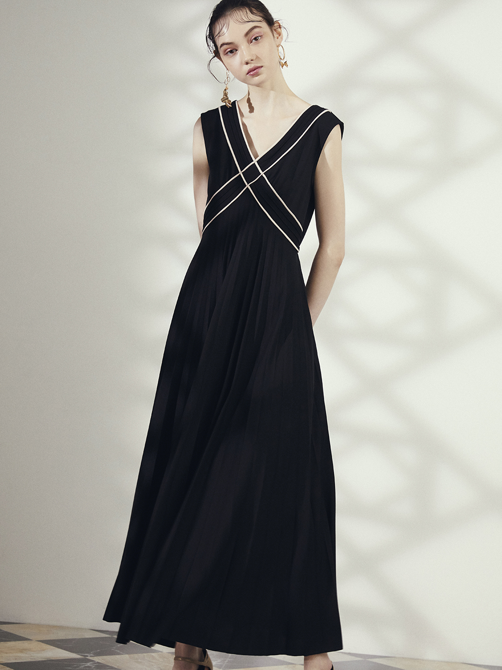 クロスデザインワンピース