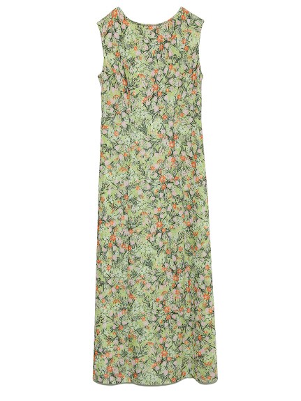 フラワーバックリボンカットワンピース マキシ ロングワンピース ワンピース Lily Brown リリーブラウン の通販サイト 公式