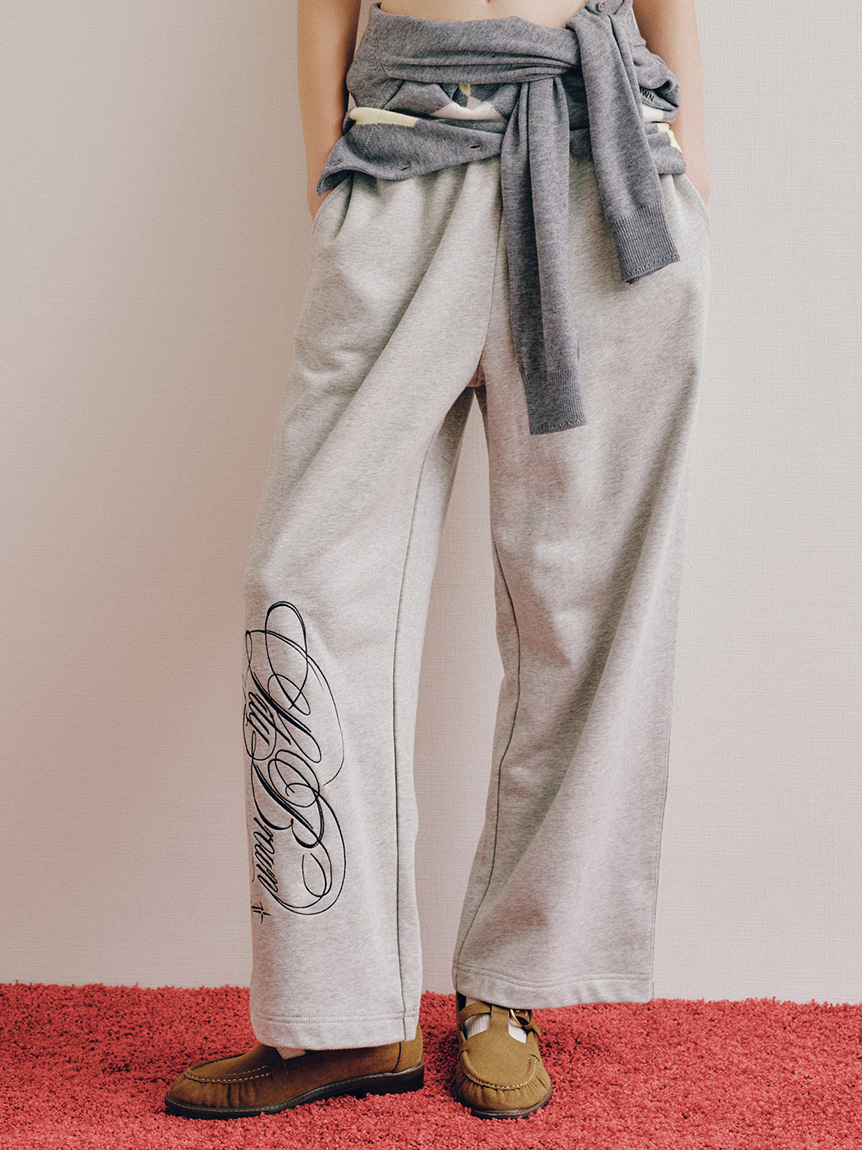 スクリプトスウェットパンツ(ロングパンツ)｜PANTS｜LILY BROWN