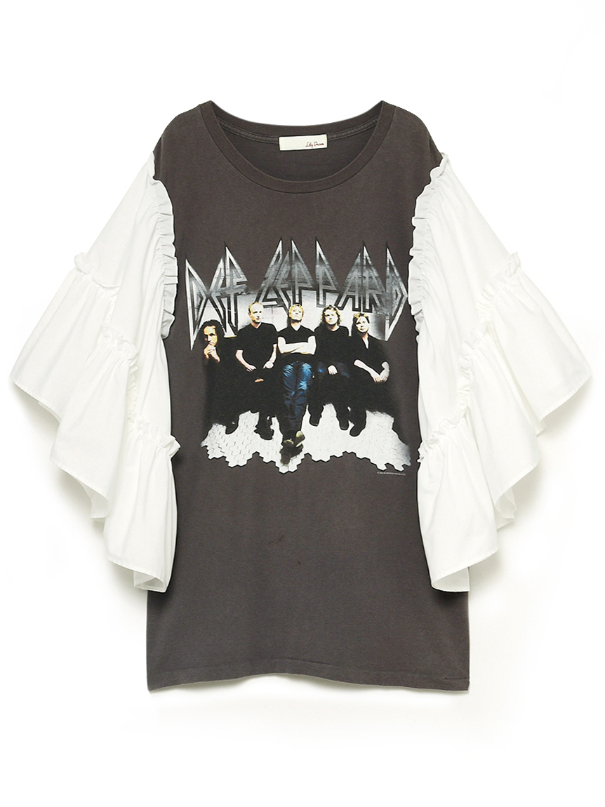 リメイク袖フリル カットソー トップス Lily Brown リリーブラウン の通販サイト 公式