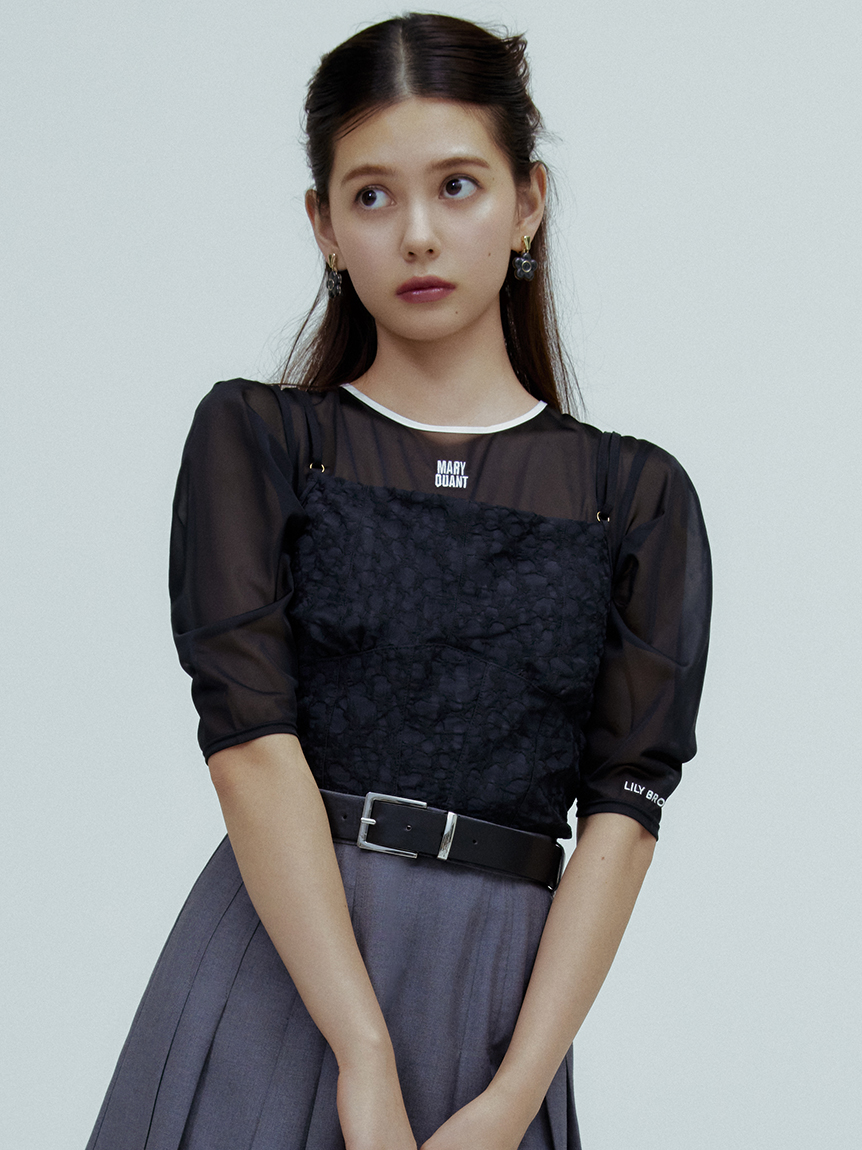 LILY BROWN×MARY QUANT】シアートップス(Tシャツ・カットソー ...