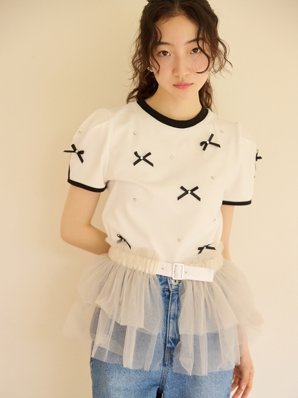オフィシャル・アプリ限定カラー】[L.B CANDY STOCK]ビジュー