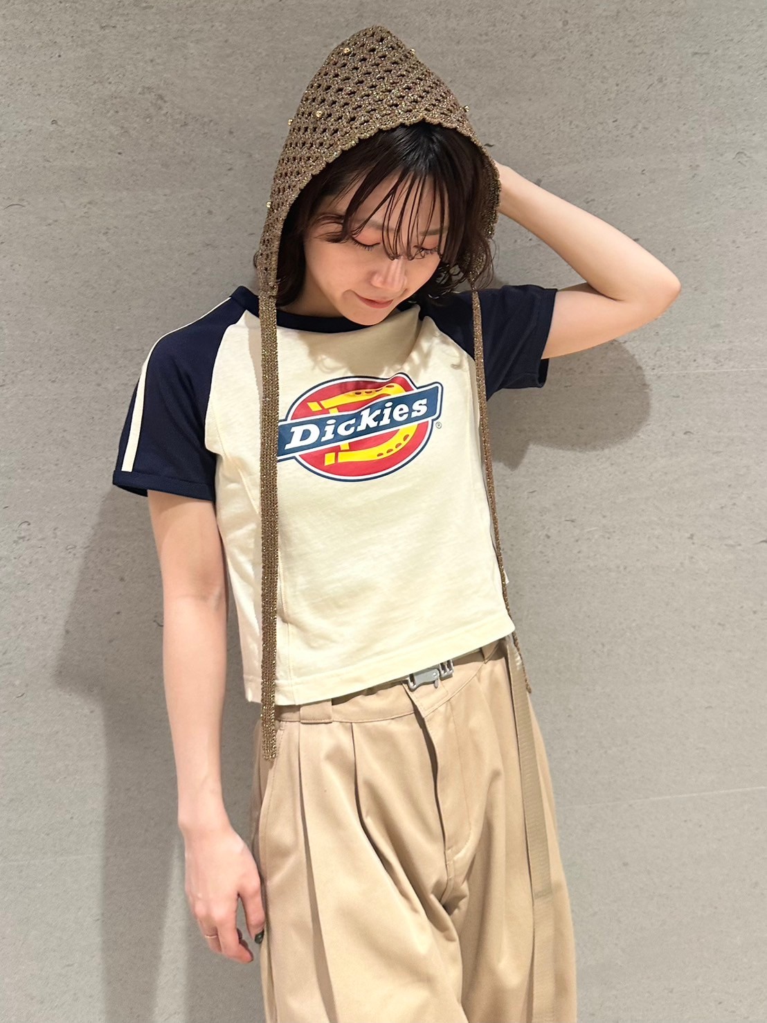 Dickies×LILYBROWN】グラフィックコンパクトTシャツ(Tシャツ