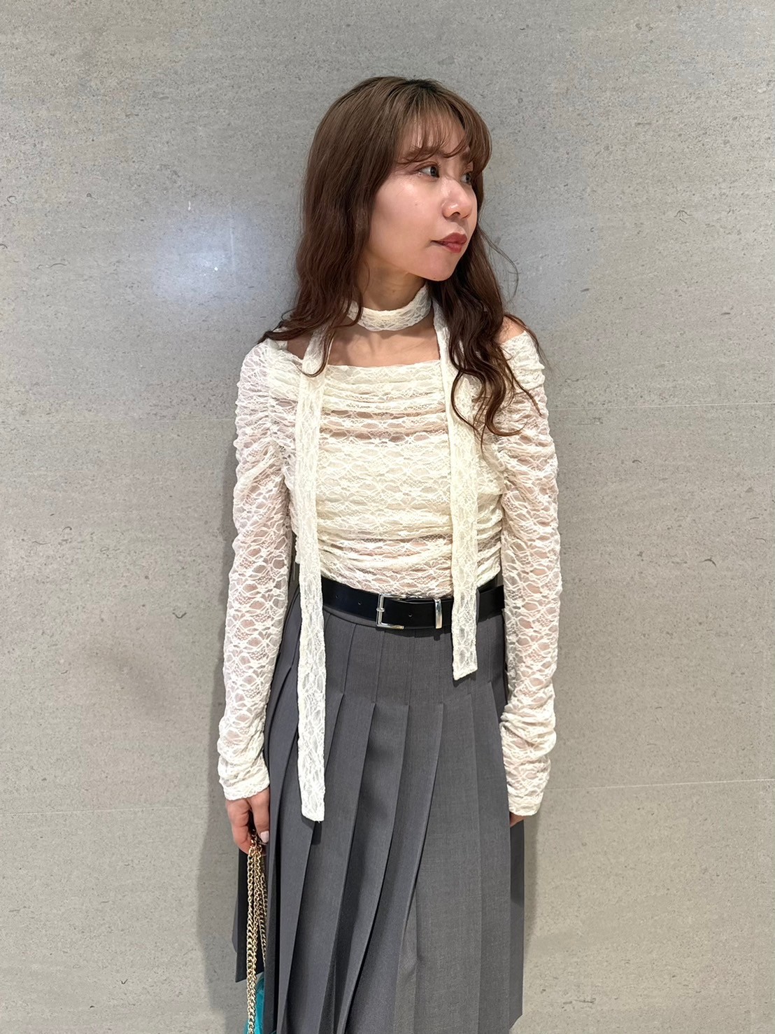 口コミ・レビュー評価が高いおすすめ人気商品の通販 ドレープオフショルレーストップス(Tシャツ・カットソー トップス