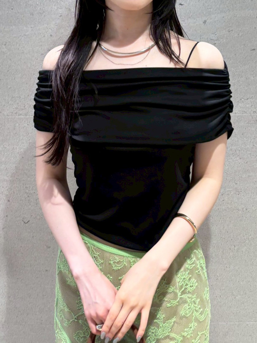 オフショルカットソー(Tシャツ・カットソー)｜トップス｜LILY