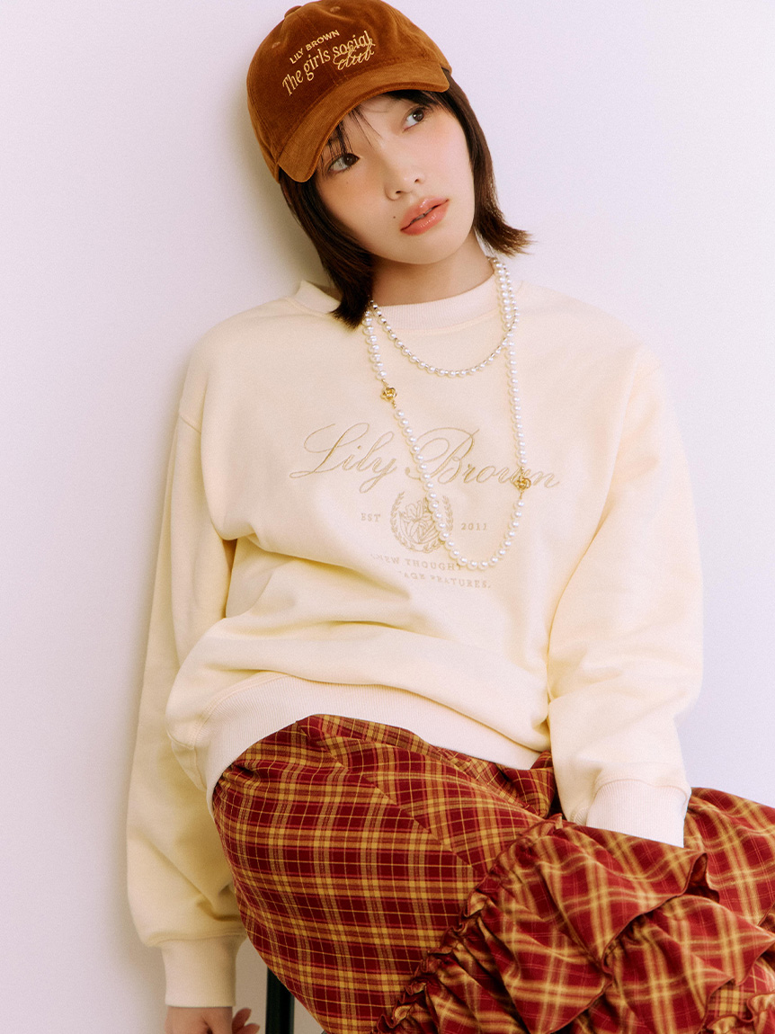 カレッジロゴスウェット(スウェット・トレーナー)｜トップス