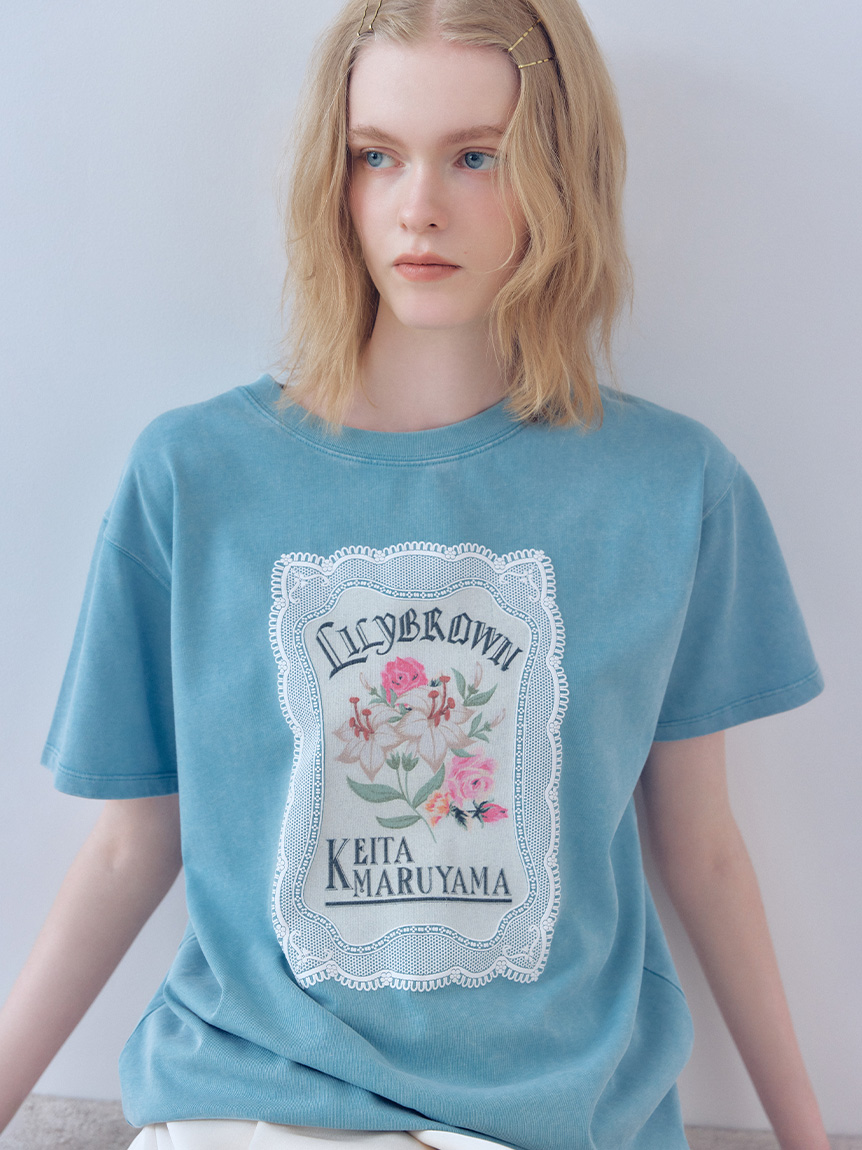 LILY BROWN×KEITA MARUYAMA】バリエーショングラフィックTシャツ