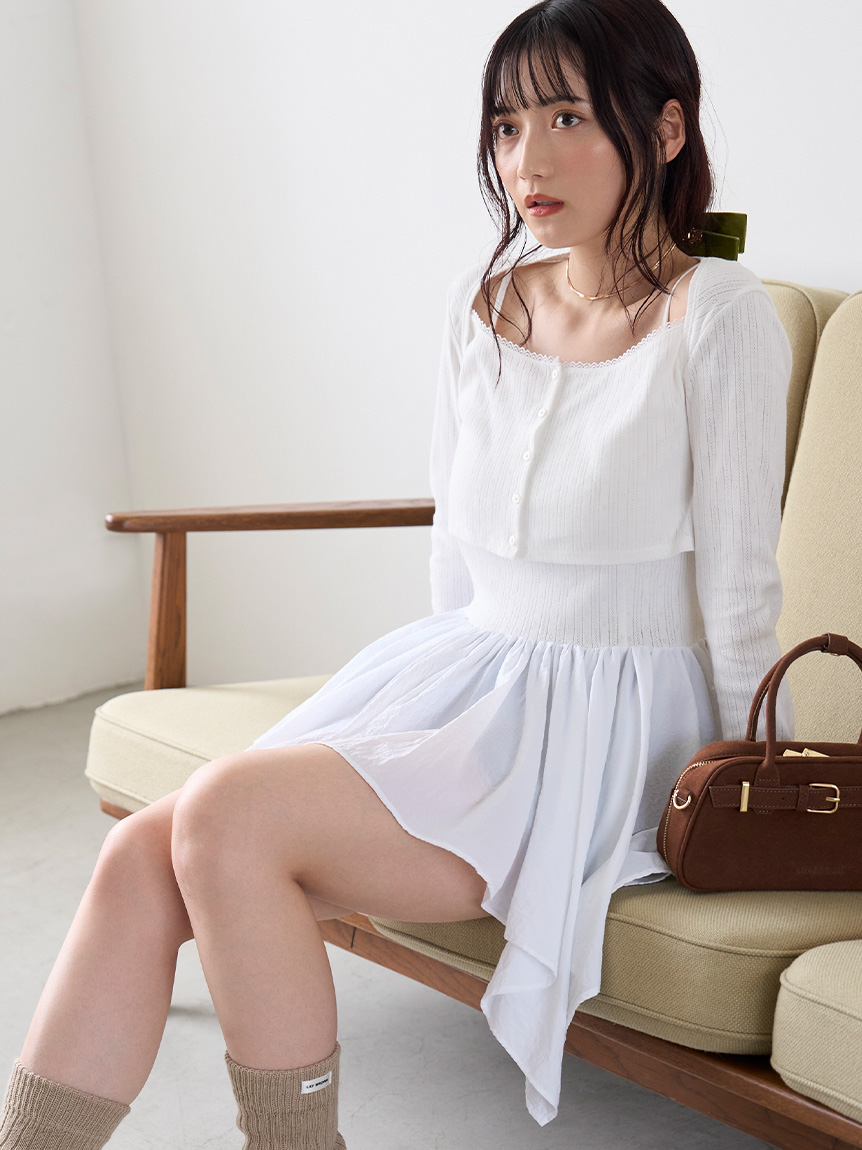Lily Brown 3way 花柄フリルパフスリーブトップス Lily Brown 3way 花柄フリルパフスリーブトップス - メルカリ