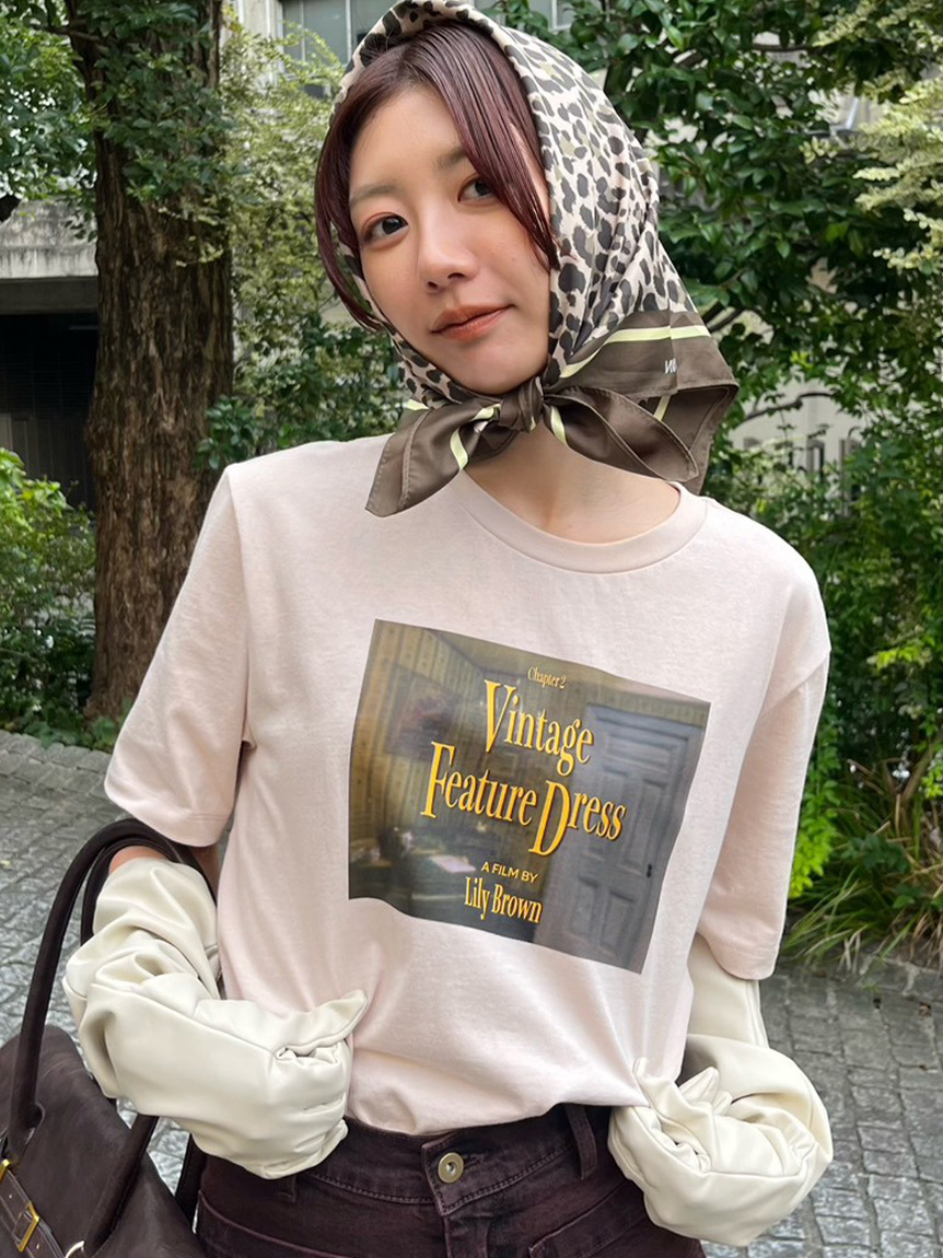 Fページ　924 シネマグラフィックTシャツ(Tシャツ・カットソー)｜トップス｜LILY