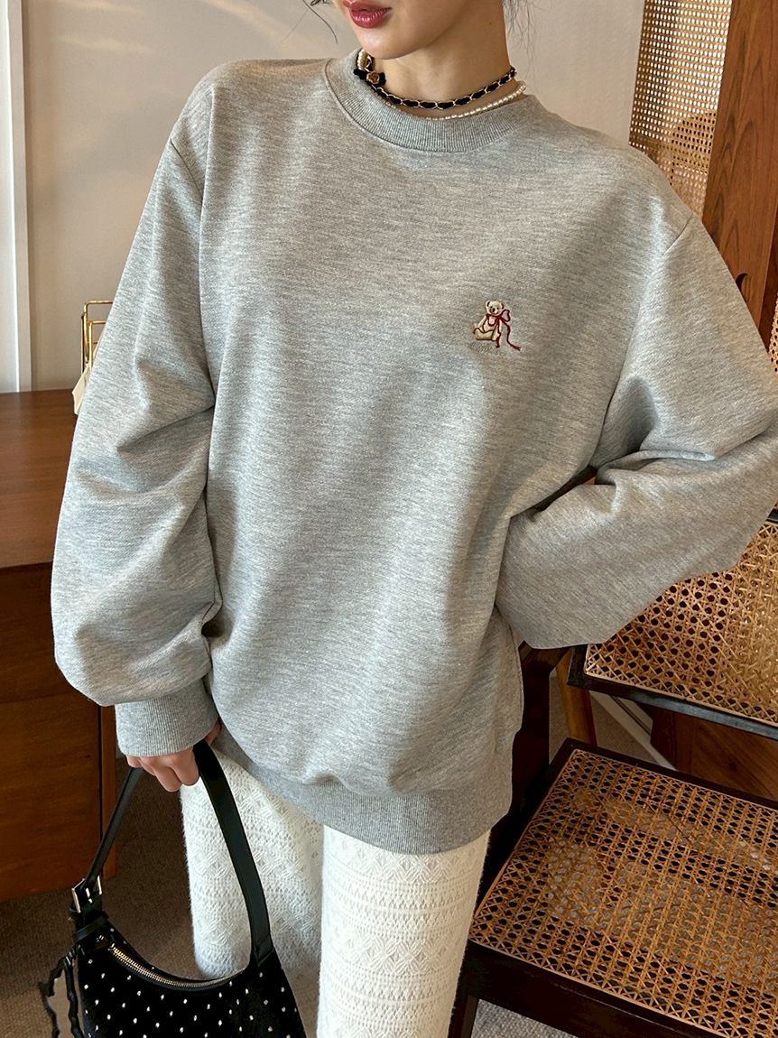 Lily Bearリボンスウェット(スウェット・トレーナー)｜トップス｜LILY