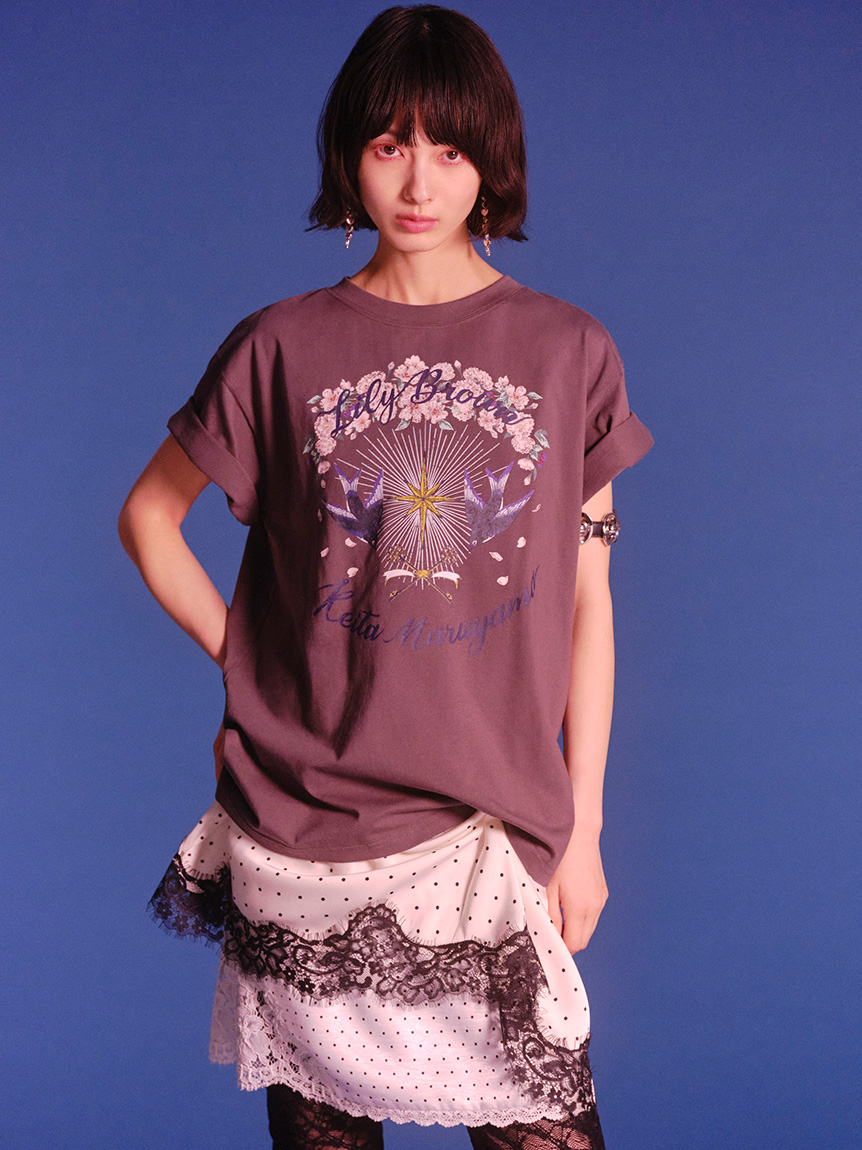LILYBROWN‪ KEITAMARUYAMA LILY BROWN×KEITA MARUYAMA】グラフィックTシャツ(Tシャツ・カットソー