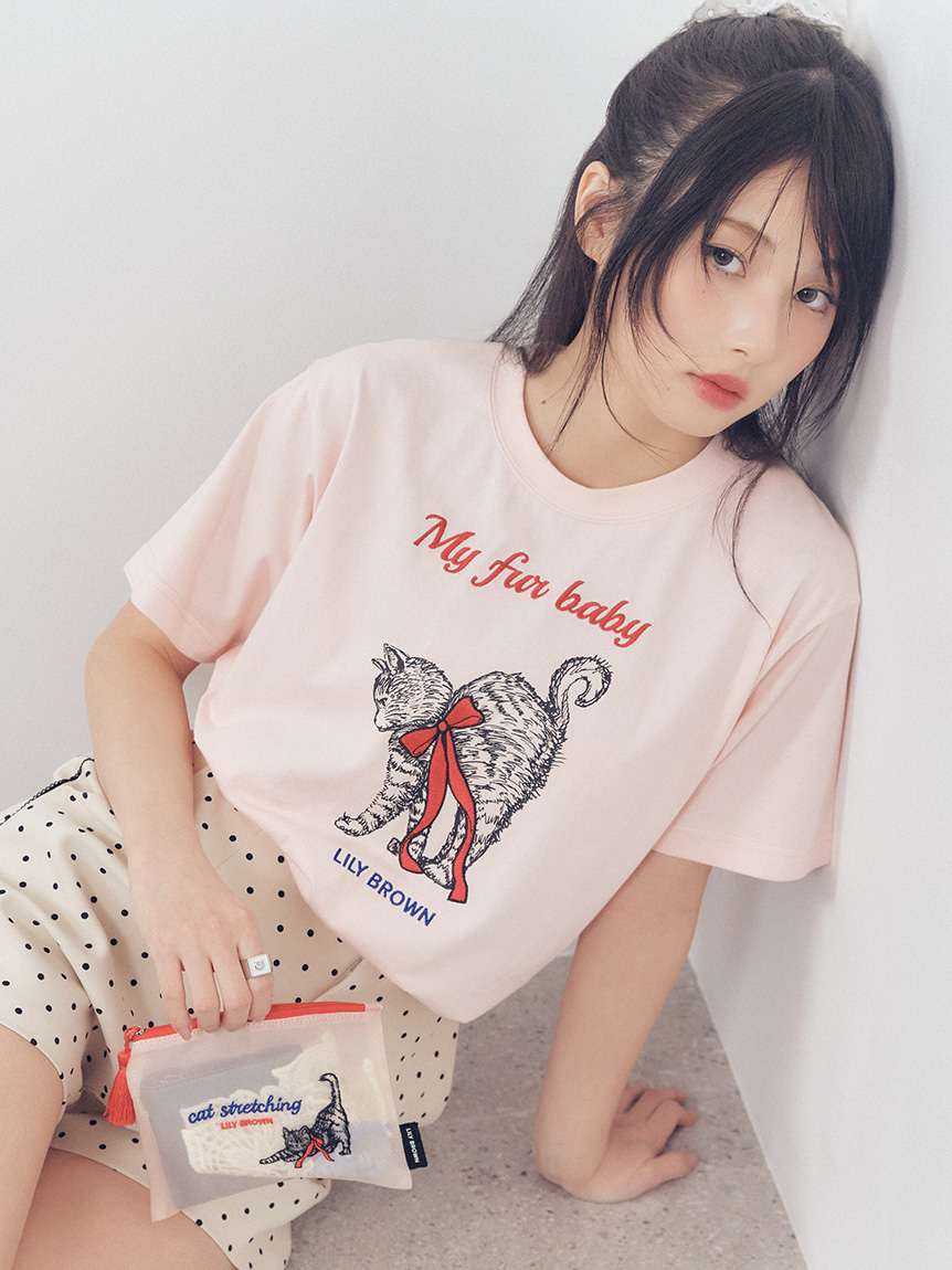 本日のみ 最終値下げ 新品 完売 リリーブラウン異素材Tシャツ Tシャツ・カットソー｜LILY BROWN（リリー ブラウン）の通販サイト【公式】