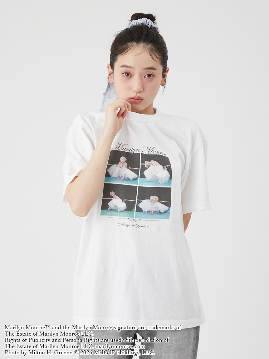 LILY BROWN×GOOD ROCK SPEED×Marilyn Monroe】コラージュフォトTシャツ