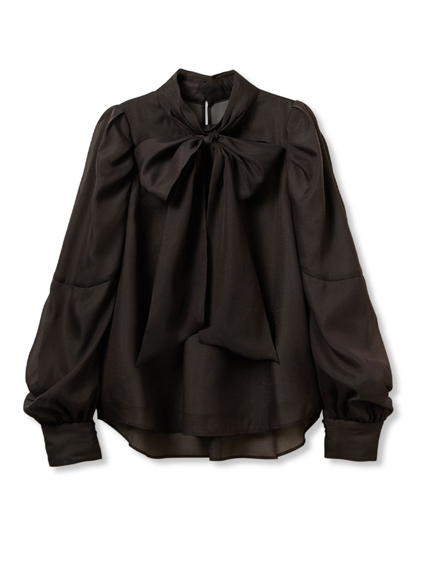 Lilybrownリボン付きボウタイブラウス ボウタイブラウス（シャツ/ブラウス）｜LILY BROWN（リリー