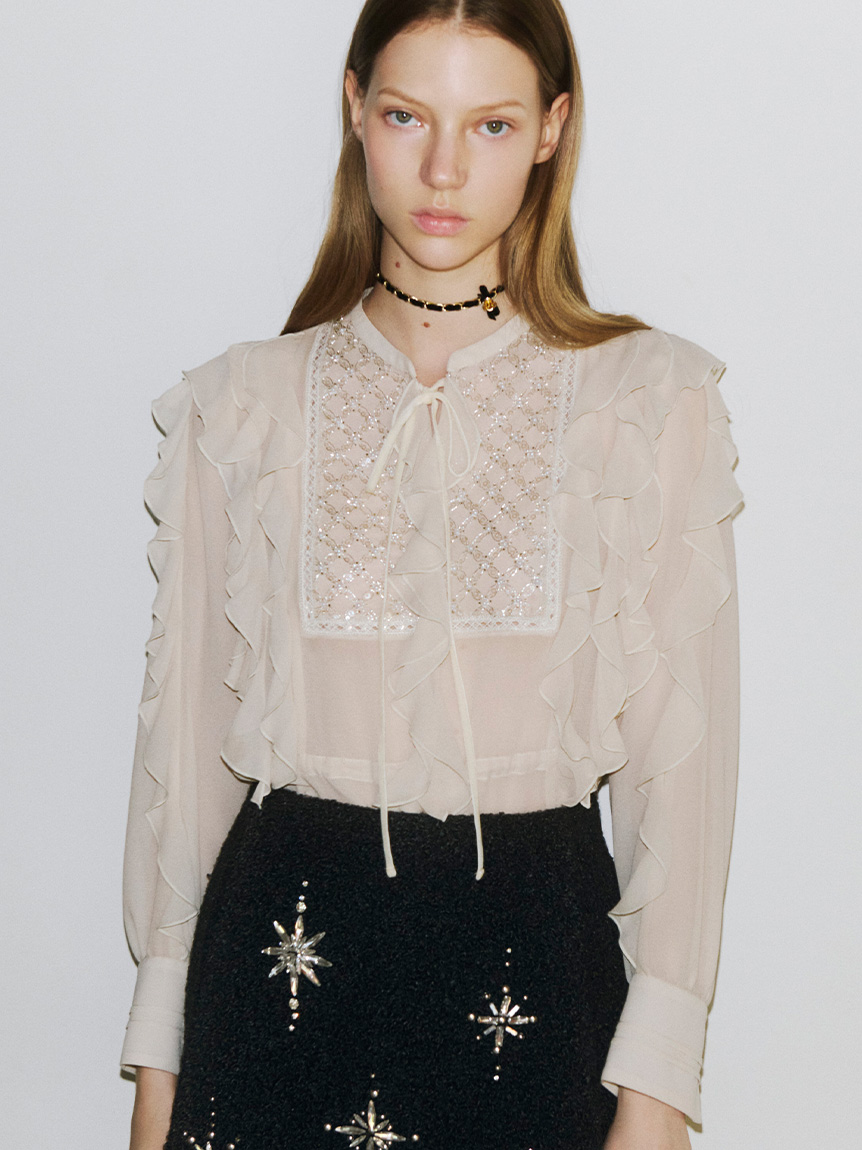 Lily Brown L.B CANDY STOCK ビジューベロアビスチェ Lily Brown L.B CANDY STOCK ビジューベロアビスチェ 【公式通販】