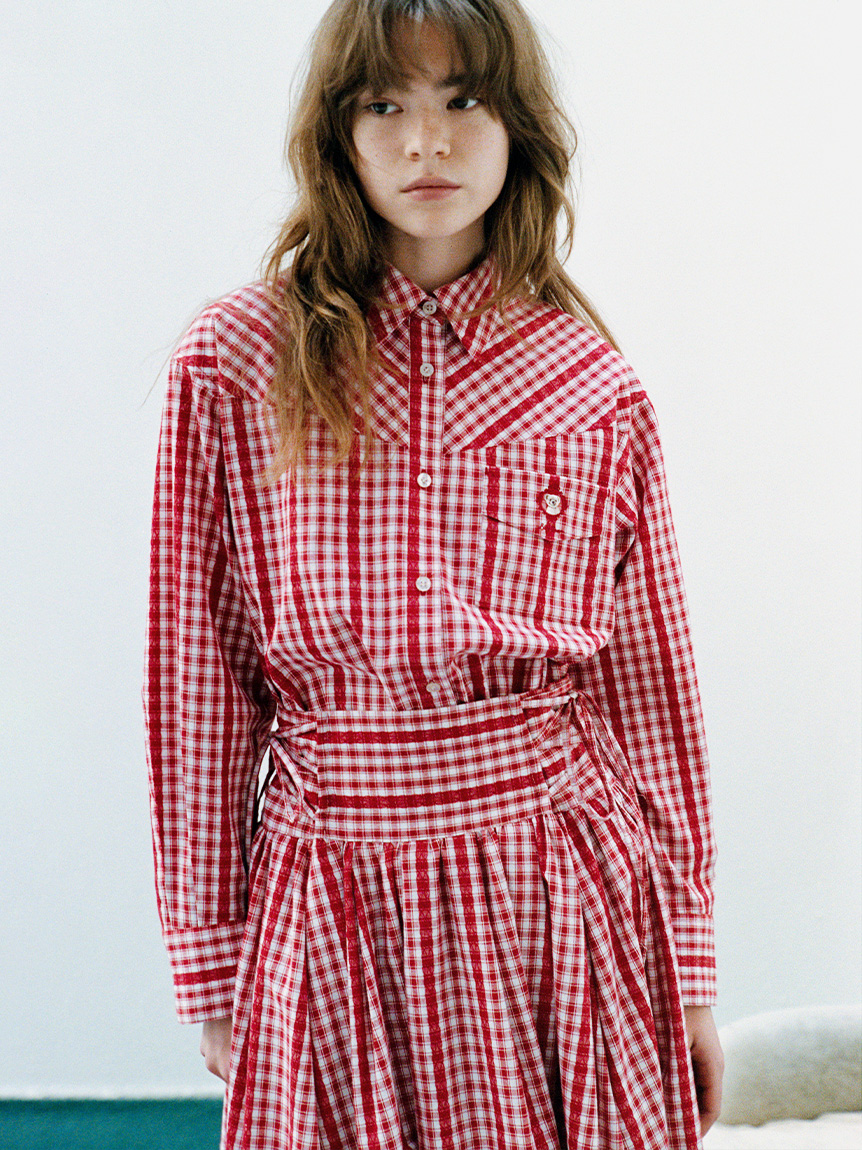 Lily Bearレターモチーフバリエシャツ(シャツ・ブラウス)｜トップス