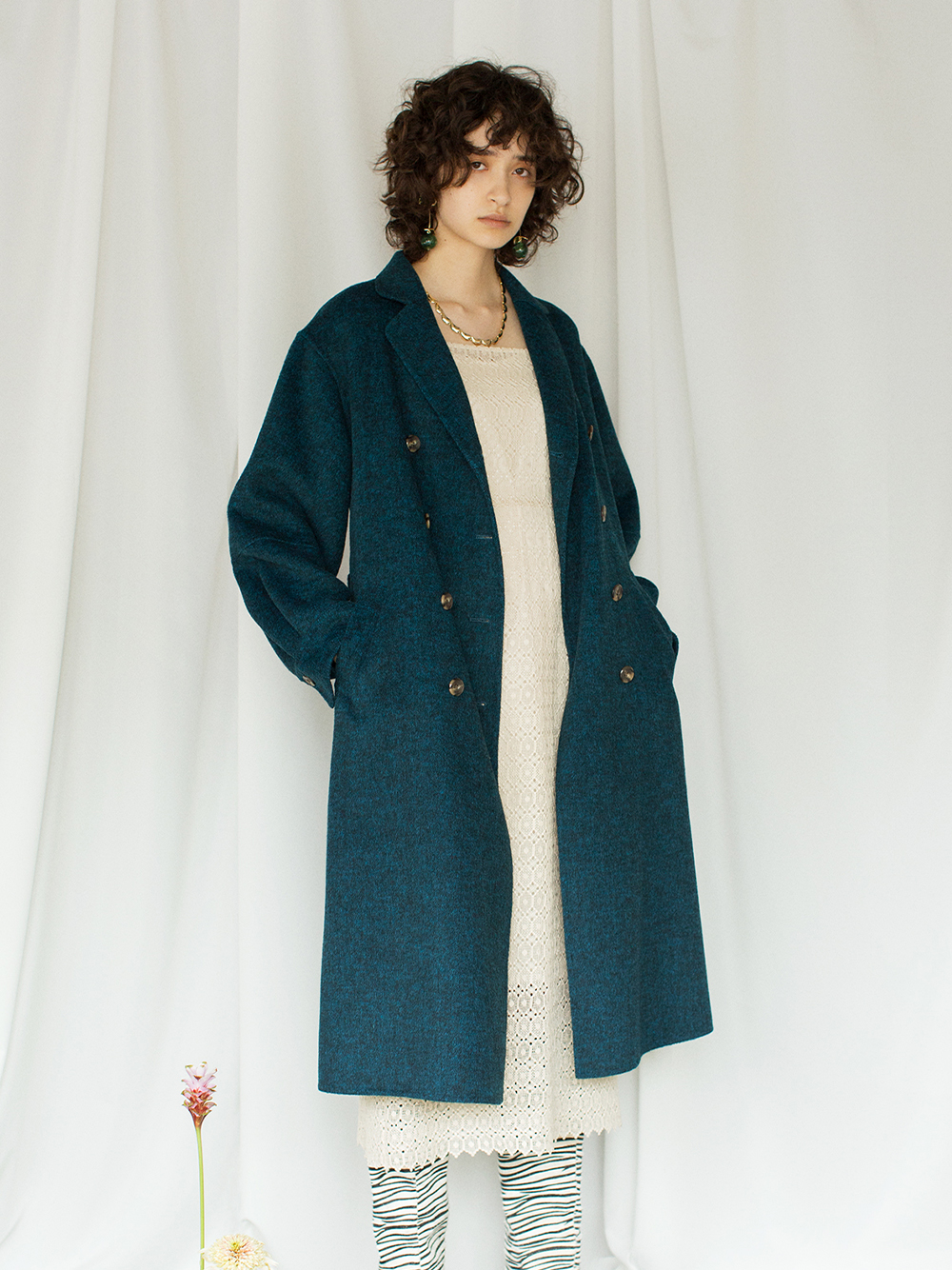 ボリュームスリーブコート