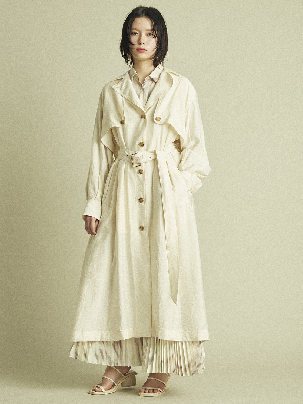 エアリースプリングコート コート アウター Lily Brown リリーブラウン の通販サイト 公式