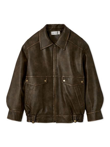 【新品タグ付】 リリーブラウン クロップドブルゾン 24SS 新品タグ付】 リリーブラウン クロップドブルゾン 24SS
