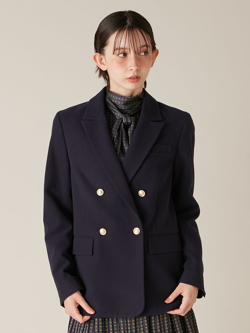 ダブルブレストウールジャケット(ジャケット)｜アウター｜LILY BROWN