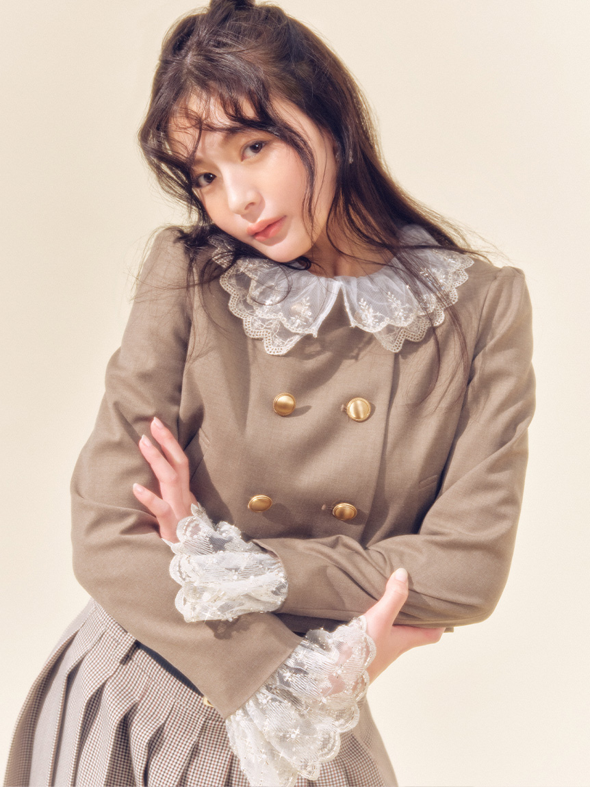 【正規品】BIBIY JEWEL JACKET ベージュ ALL(商品一覧)｜Bibiy.