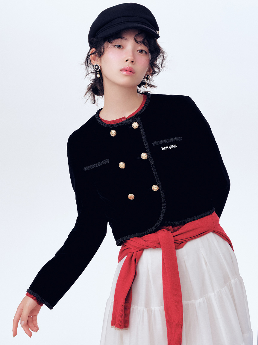 LILY BROWN×MARY QUANT】ダブルボタンジャケット(ジャケット